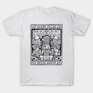 Aztec Beer Hops Dragon Tattoo T-Shirt